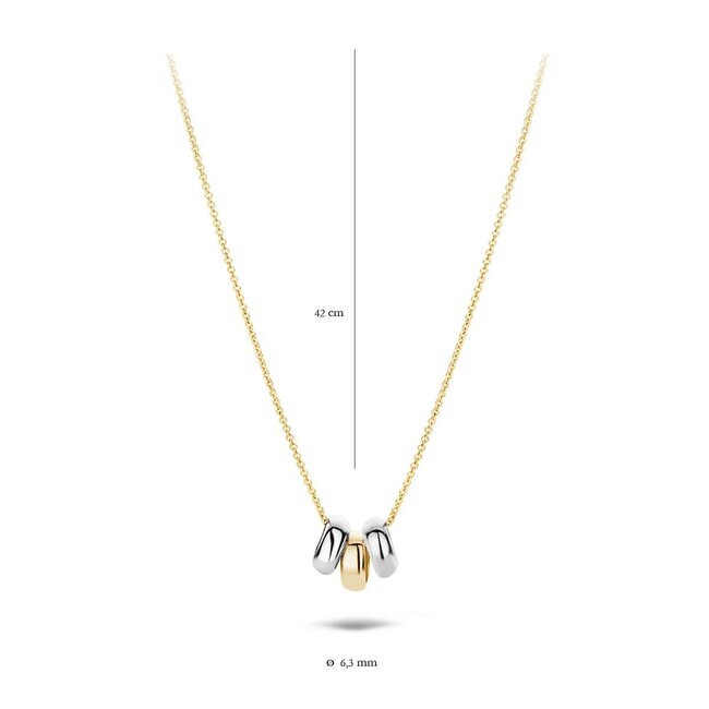 Blush 3055BGO Ketting 14 krt geelgoud