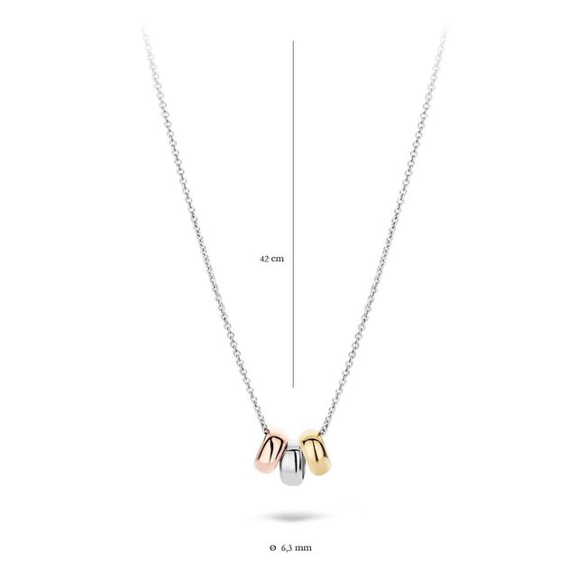 Blush 3055WYR Ketting 14 krt witgoud