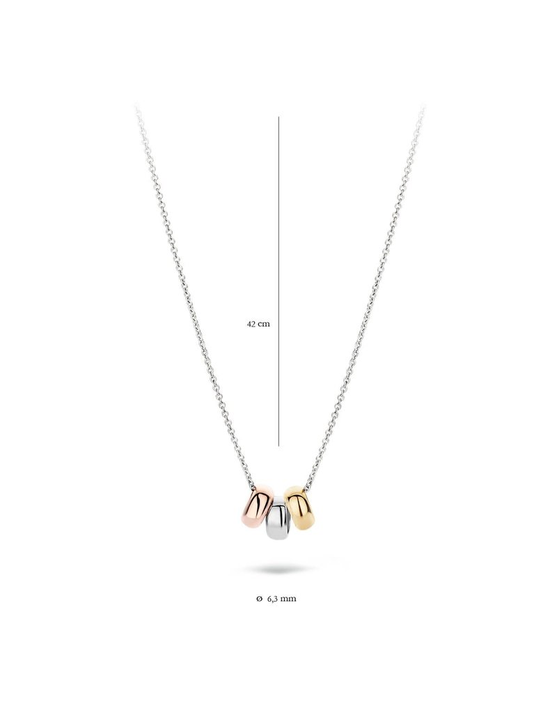 Blush 3055WYR Ketting 14 krt witgoud