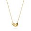 Blush 3087YGO Collier 14 krt geelgoud