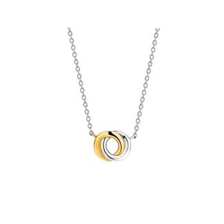 Ti Sento Milano Ti Sento collier 3915SY/42 Zilver verguld ringen