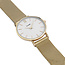 Cluse CW0101203007  Minuit Mesh Gold White horloge