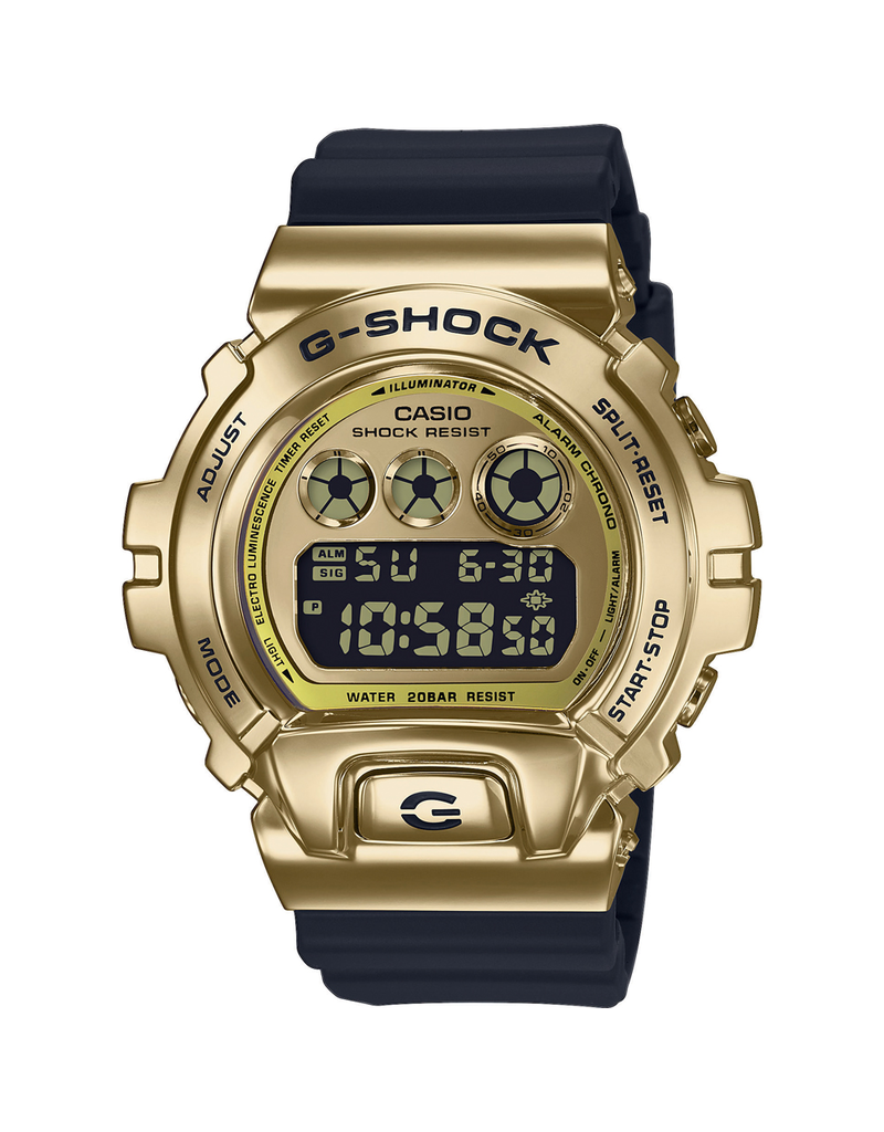 Casio G-Shock GM-6900-9ER Horloge Digi Goud rubber - Blinckers Jewels \u0026  Watches