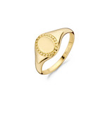 Blush Blush Ring 1206YGO/50 14k Geelgoud met Motief Maat 50