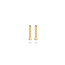 Blush Blush Oorbellen 7230YGO Oorringen 14k Geelgoud met Bolletjes Motief 9mm⌀