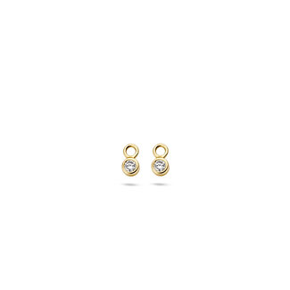 Blush Blush Oorbedels 9058YZI 14k Geelgoud met Briljant geslepen Zirkonia Blush Blush Oorbedels 9058YZI 14k Geelgoud met Briljant geslepen Zirkonia