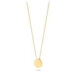 Blush Blush Collier met Hanger 3080YGO 14k Geelgoud Rond 42cm