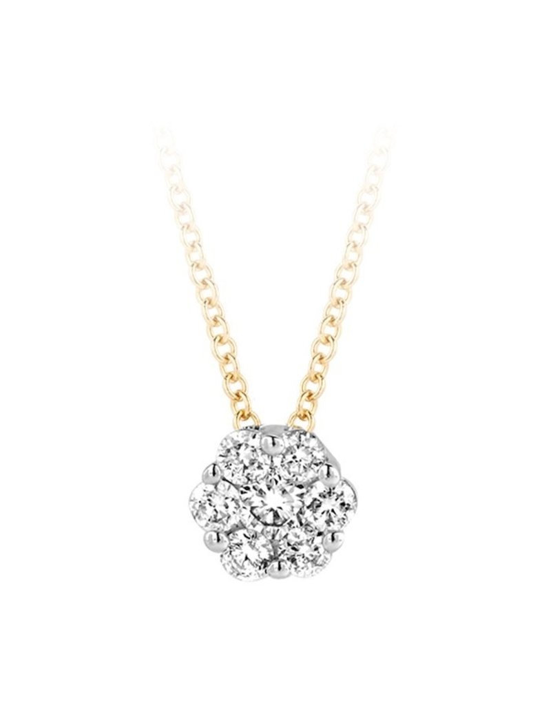 Blush 3603BDI Colllier 14 Krt Goud met Diamant