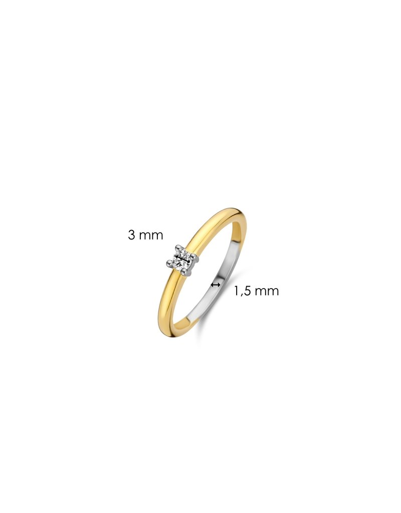 Ti Sento Milano Ring 12211ZY/54