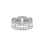 Buddha to Buddha 118 18  Barbara Link Ring Silver