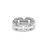 Buddha to Buddha 118 20  Barbara Link Ring Silver