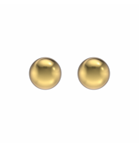 Tiny Tips TT-622 Oorbellen ball - Gold plated - 4mm