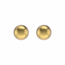 Tiny Tips TT-622 Oorbellen ball - Gold plated - 4mm