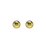 Tiny Tips TT-621 Oorbellen ball - Gold plated - 3mm