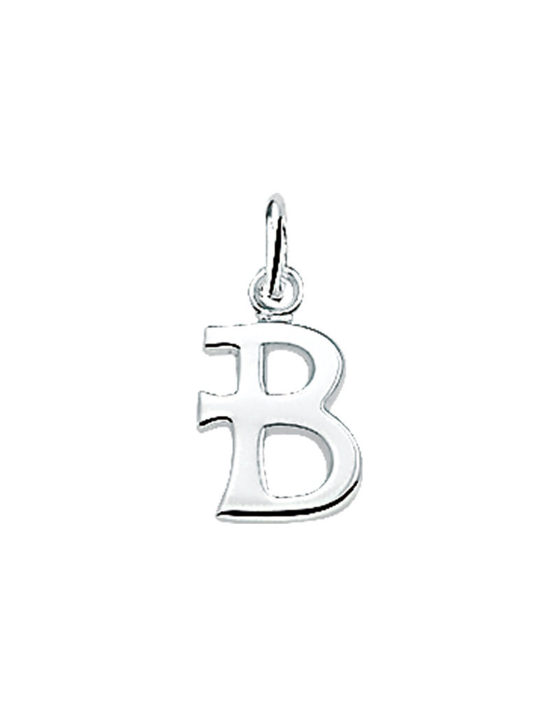 Blinckers Jewelry Huiscollectie 10.02761 Bedel Letter B Zilver