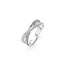Ti Sento Milano Ti Sento Ring 12020ZI/56 Zilver Gekruist met Zirkonia Maat 56