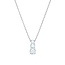 Swarovski Swarovski Collier 5414970 Attract Trilogy Zilverkleurig 38-42cm