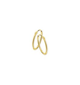 Blinckers Jewelry Huiscollectie 40.18324 Oorbellen Creool Goud 17x1,3mm