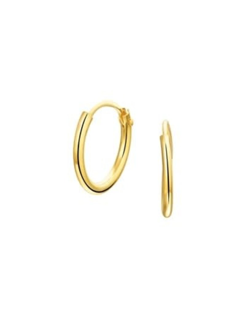 Blinckers Jewelry Huiscollectie 40.18322 oorbellen creool goud