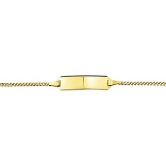 Blinckers Jewellery Huiscollectie 40.18444 Graveerarmband Gourmet plaat 5mm - 9, 11 cm