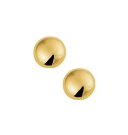 Blinckers Jewelry Huiscollectie 40.18252 Oorknoppen Bol Half 14krt Goud - 6mm