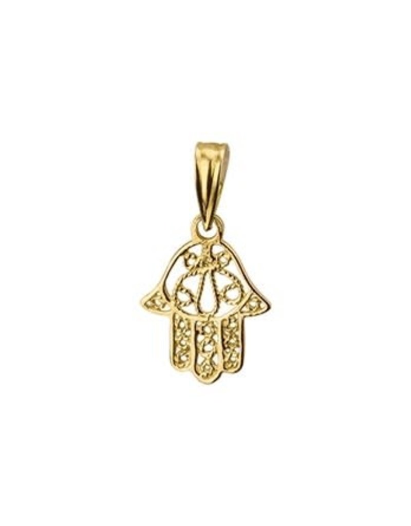 Blinckers Jewelry Huiscollectie Kasius 40.18514 Bedel Fatima Hand 14krt Goud