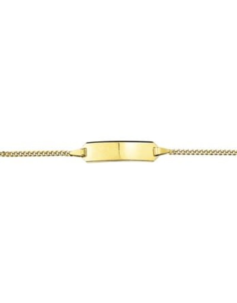 Blinckers Jewelry Huiscollectie BJ 40.18459 Plaatarmband baby 14Krt goud