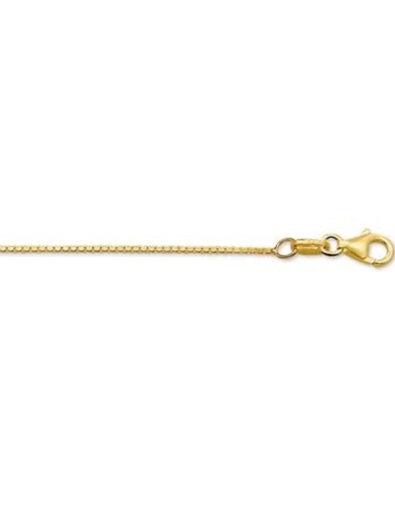 Blinckers Jewelry Huiscollectie BJ 40.18400 ketting 14krt goud 50cm 0.9 mm dikte