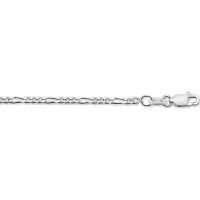 Blinckers Jewellery Huiscollectie 13.27266 Armband zilver 18CMx2,7MM