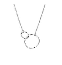 Blinckers Jewelry Huiscollectie 13.24655 ketting cirkels zilver 41-45cm