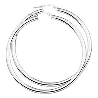 Blinckers Jewellery Huiscollectie 13.22255 Oorringen Ronde Buis