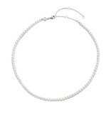 Ti Sento Milano Ti Sento Collier 3916PW/42 Parels in 42 cm met zilveren sluiting