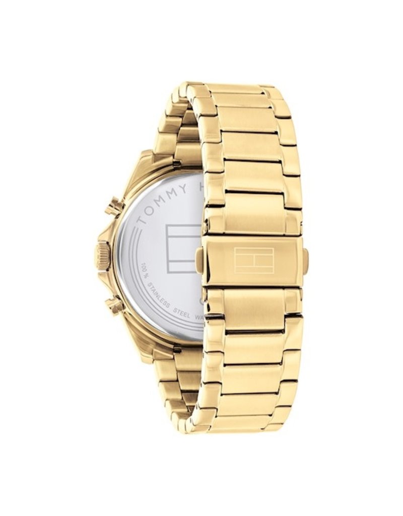 Tommy Hilfiger Tommy Hilfiger TH1710447 Horloge Heren Baker Staal Goud