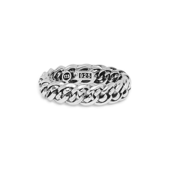 Buddha to Buddha Buddha to Buddha  Ring 612 16 Nathalie XS Zilver Maat 16