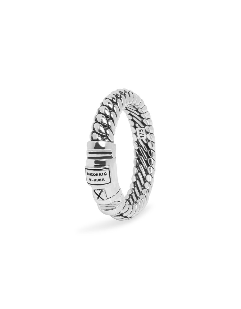 Buddha to Buddha 613 17.5 Buddha to Buddha ring mt 17.5 Ben XS Lock in 925 zilver