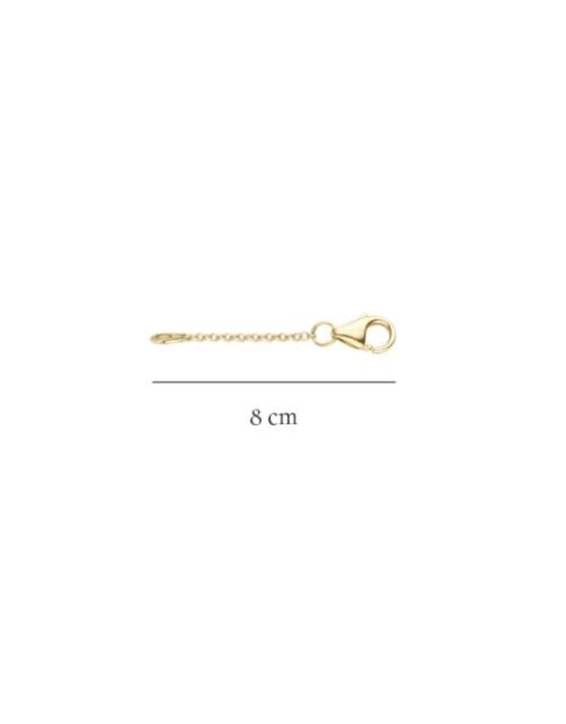 Blush Blush Verlengstuk 3058YGO/8 14k Geelgoud 8 cm voor Collier