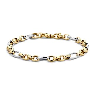 Blush Blush Armband 2177BGO 14k Goud in Bi-color Jassaron Fantasie 18cm