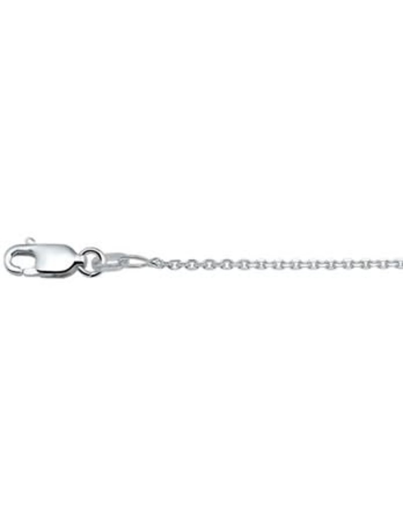 Blinckers Jewelry Huiscollectie BJ 1018804 BJ collier zilver 70 cm lang  1,3 mm dikte