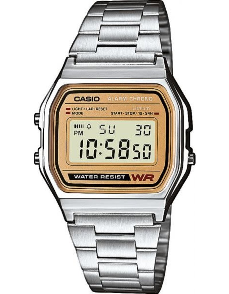 Casio G-Shock Casio Vintage A158WEA-9EF Horloge unisex staal digitaal