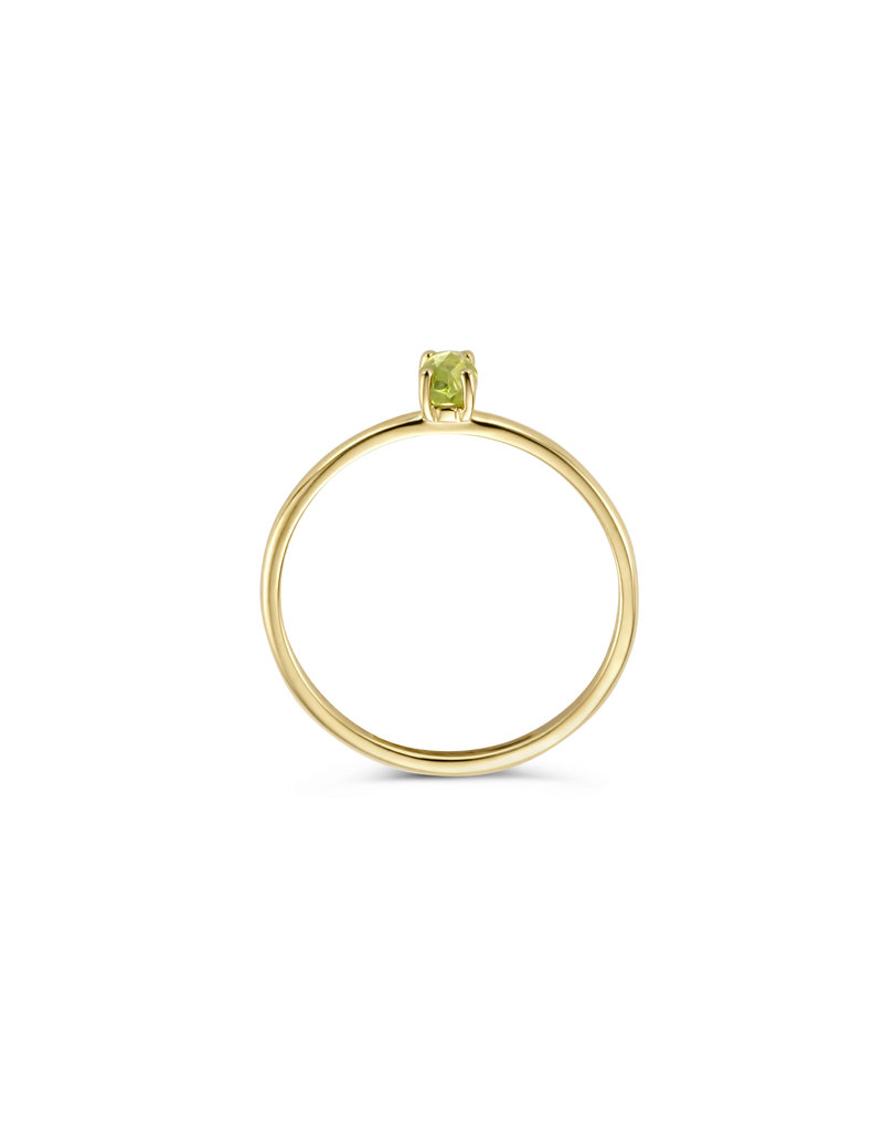 Blush Blush 1204YGP/52 ring dames 14 k goud met Peridot steen