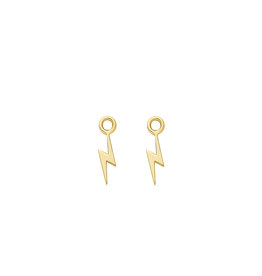 Blush Blush Oorbedels 9060YGO 14k Geelgoud Bliksem voor Oorringen