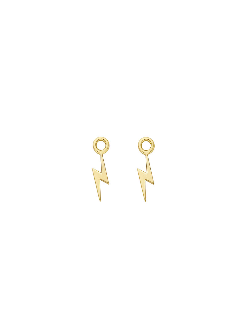 Blush Blush Oorbedels 9060YGO 14k Geelgoud Bliksem voor Oorringen