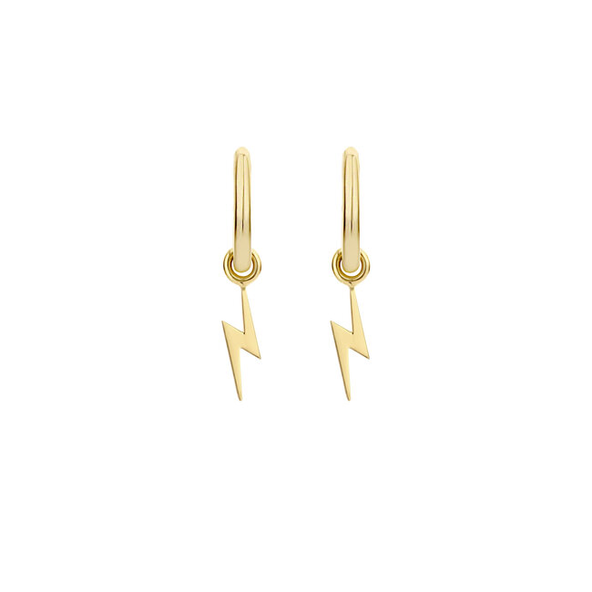 Blush Blush Oorbedels 9060YGO 14k Geelgoud Bliksem voor Oorringen