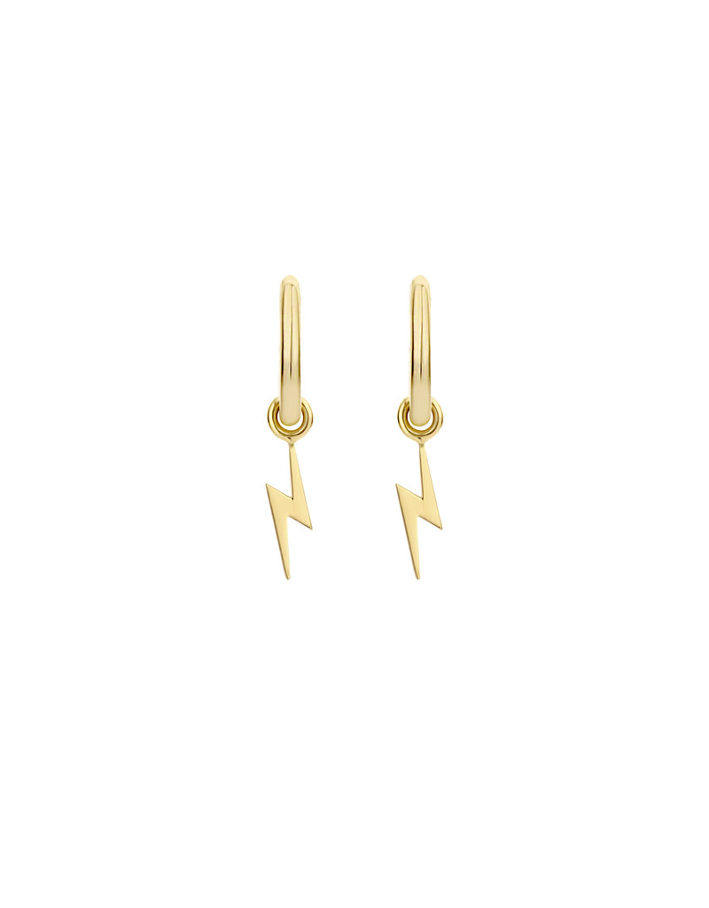 Blush Blush Oorbedels 9060YGO 14k Geelgoud Bliksem voor Oorringen