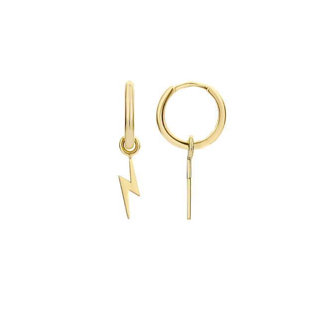 Blush Blush Oorbedels 9060YGO 14k Geelgoud Bliksem voor Oorringen