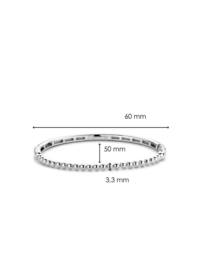 Ti Sento Milano Ti Sento Armband 2944SI zilver met klapsluiting 50X60