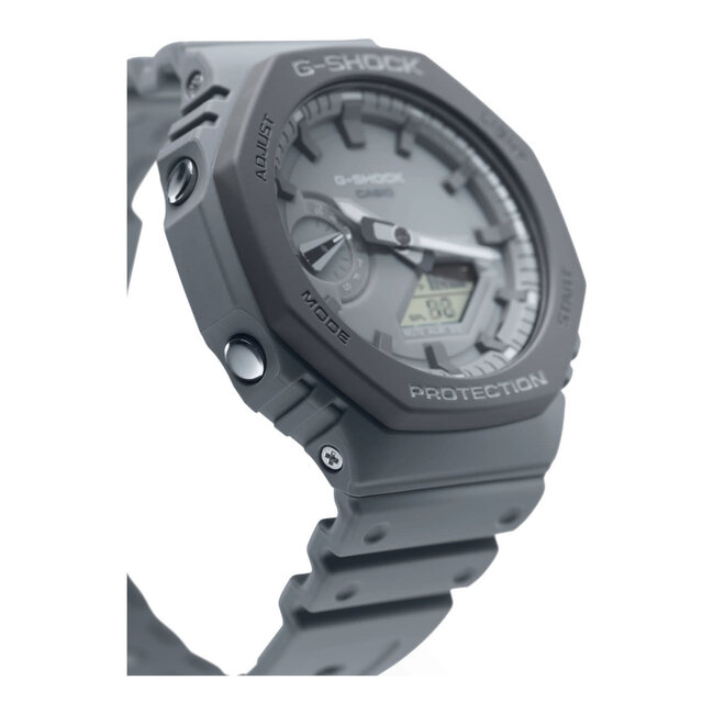 Casio G-Shock Casio G-shock Horloge GA-2110ET-8AER Analoog Digitaal Grijze 42mm