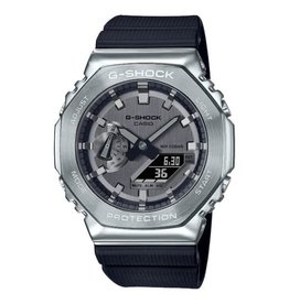 Casio G-Shock Casio  G-Shock  GM-2100-1AER heren anadigi stalen kast en kunstof band