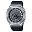 Casio G-Shock Casio G-Shock Horloge GM-2100-1AER Analogg Digitaal Stalen Kast en Zwart Kunststof Horlogeband