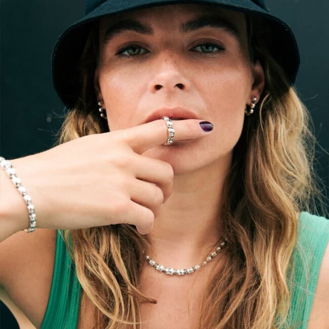 Buddha to Buddha Buddha to Buddha Ring 027 17 Refined Batul Zilver Maat 17